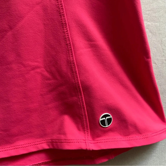 Trina Turk Recreation Hot Pink workout Athletic Tank Top Sz L - Picture 3 of 8